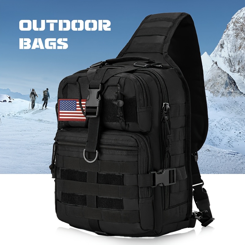 Edc Everyday Carry Bag - 1pc 6.6gal Tactical Sling Backpack, Single