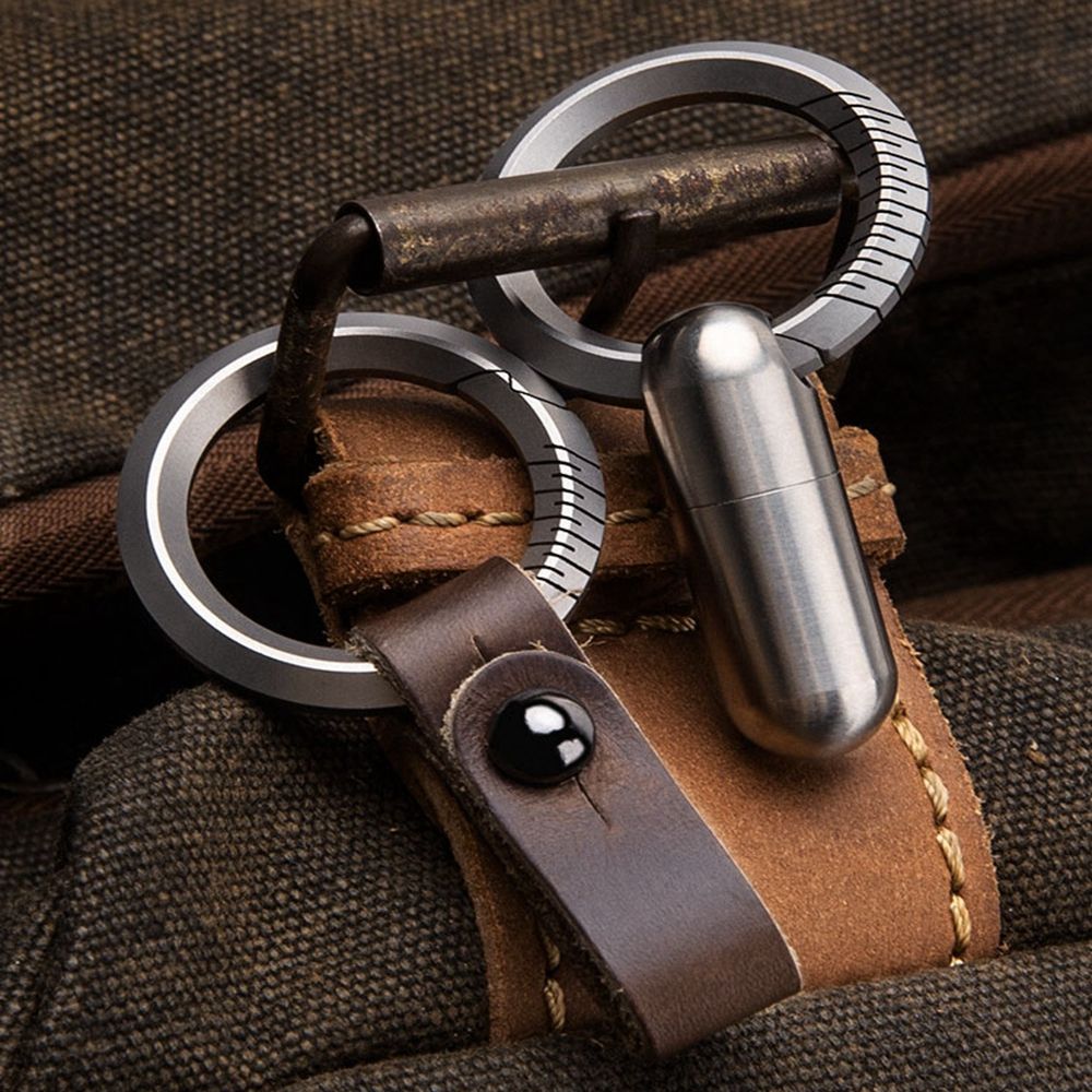 Titanium Alloy Leather Waist B - Edc Concealed Carry Belt บทวิจารณ์และราคา