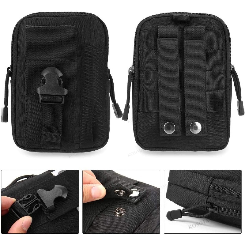 Tactical Molle Admin Pouch Uti - Edc Concealed Carry Belt บทวิจารณ์และราคา