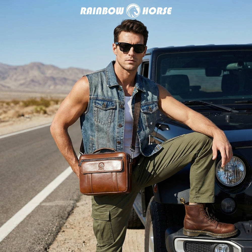 New men's mini crossbody bag,  - Edc Carry Bag บทวิจารณ์และราคา