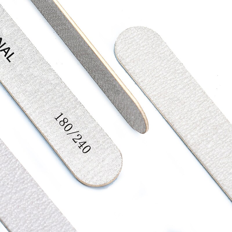 100Pcs Wooden Nail File Profes - Nail File Titanium บทวิจารณ์และราคา