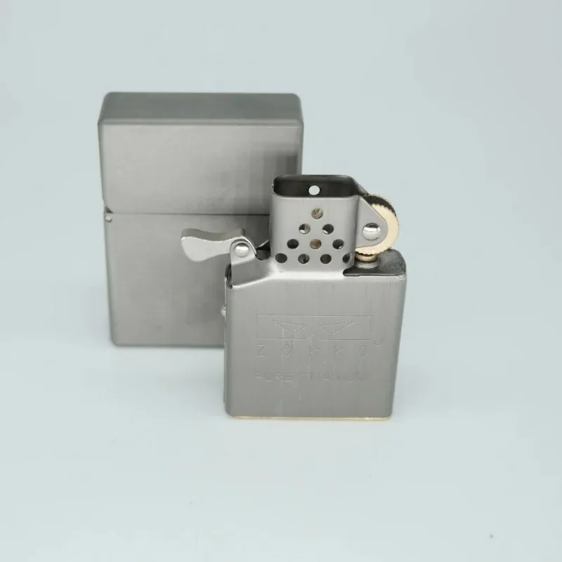 Zorro New titanium alloy shell - Lighter Insert Zippo บทวิจารณ์และราคา