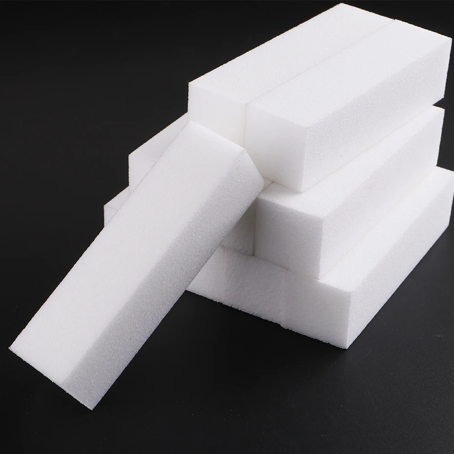 YIKOOLIN 1/20Pcs Sponge Nail B - Nail File Titanium บทวิจารณ์และราคา