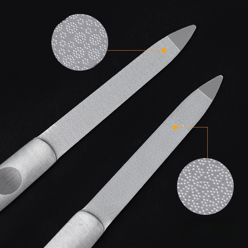 1PCS Professional Stainless St - Nail File Titanium บทวิจารณ์และราคา