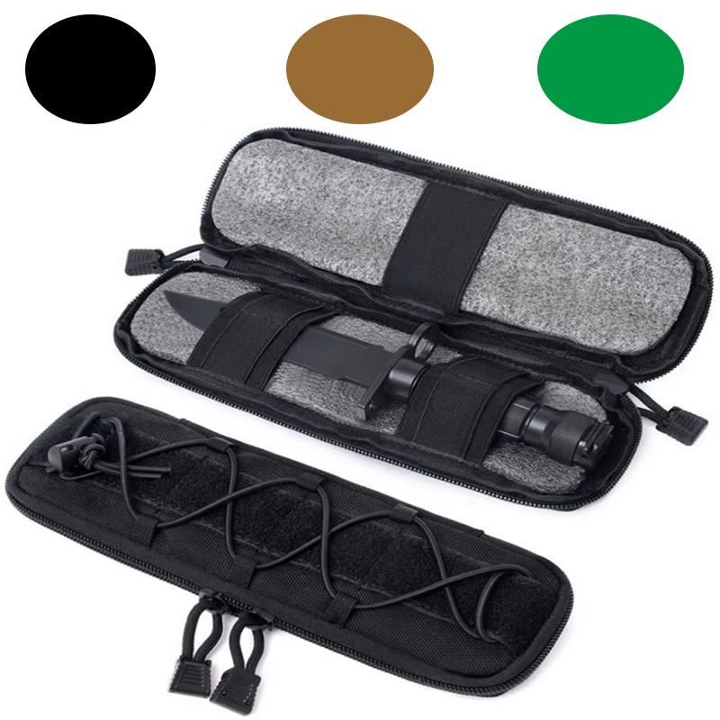 Tactical Belt Bag Knife Flashl - Edc Concealed Carry Belt บทวิจารณ์และราคา