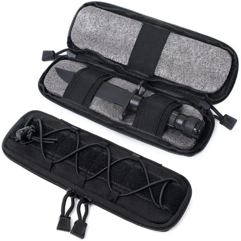 Tactical Belt Bag Knife Flashl - Edc Concealed Carry Belt บทวิจารณ์และราคา