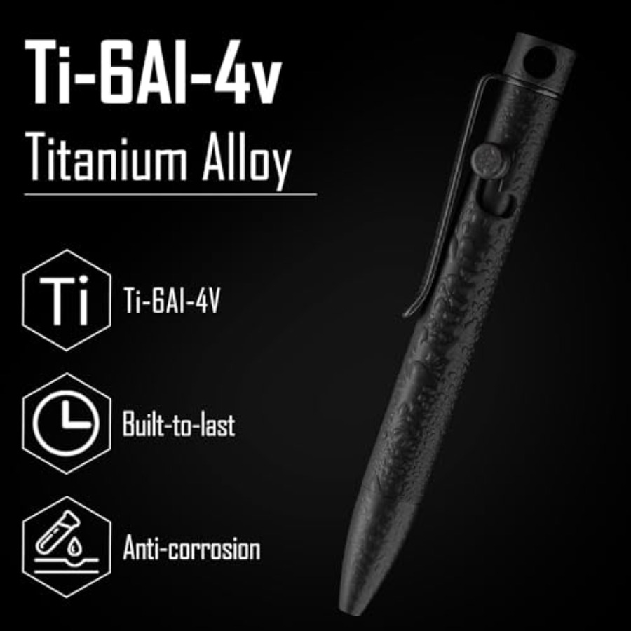 Bolt Action EDC Pen with Clip  - Edc Carry Pen บทวิจารณ์และราคา