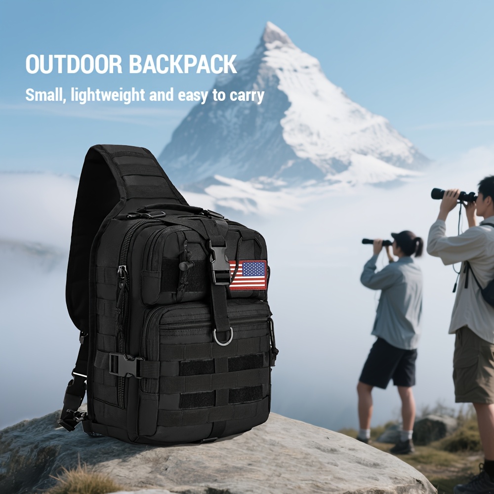 1pc 6.6gal Tactical Sling Back - Edc Everyday Carry Bag บทวิจารณ์และราคา