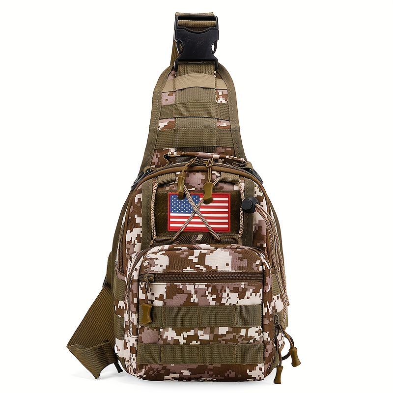 1pc 6.6gal Tactical Sling Back - Edc Everyday Carry Bag บทวิจารณ์และราคา