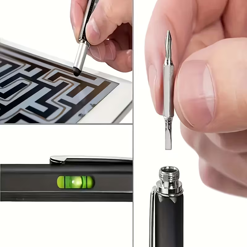 Men Gifts 6-in-1 Multitool Pen - Edc Carry Pen บทวิจารณ์และราคา