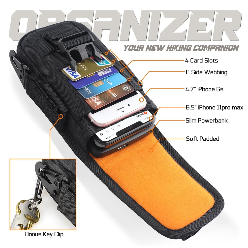 Tactical Phone Pouch Molle,Sma - Edc Deep Carry บทวิจารณ์และราคา