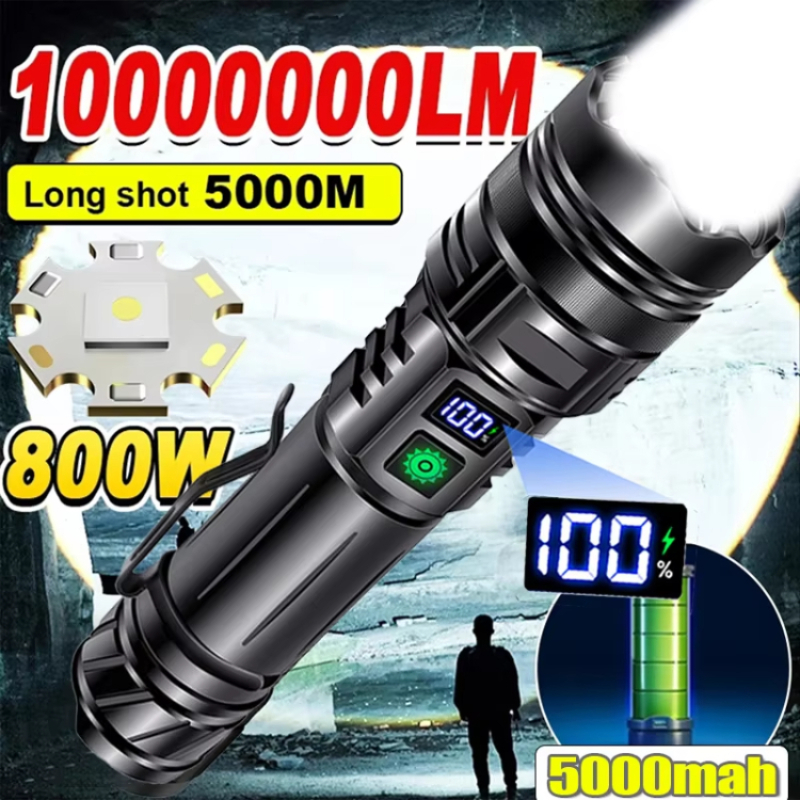 High Power LED Flashlight USB  - Edc Carry Pen บทวิจารณ์และราคา