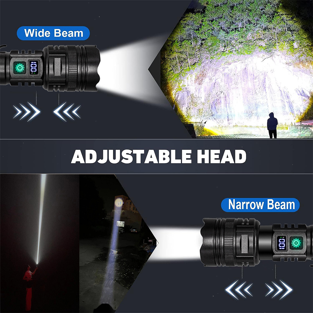 High Power LED Flashlight USB  - Edc Carry Pen บทวิจารณ์และราคา