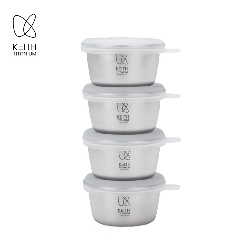 KEITH 4Pcs Mini Pure Titanium  - Edc Carry Pocket Pouch บทวิจารณ์และราคา