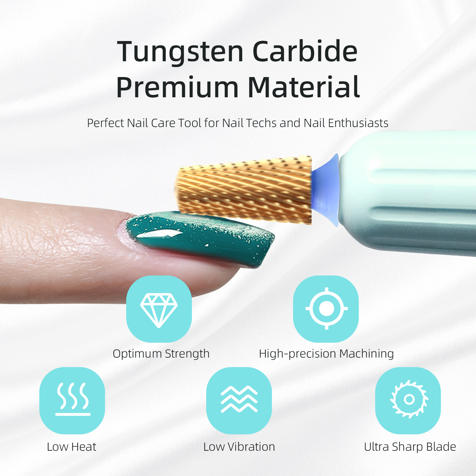 HYTOOS Titanium Safety Tapered - Nail File Titanium บทวิจารณ์และราคา