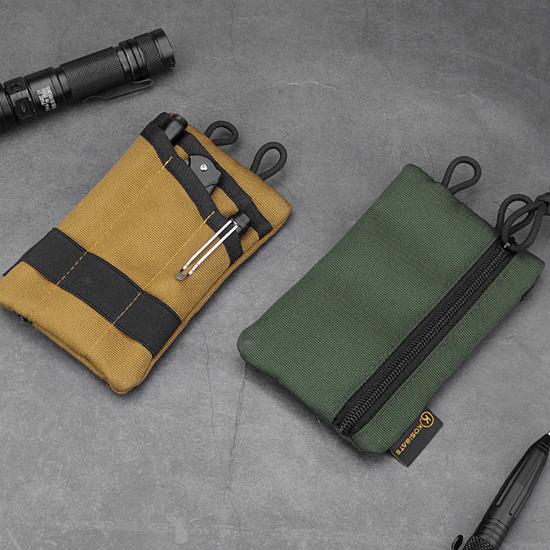 Tactical EDC Pouch Wallet Bag  - Edc Concealed Carry Belt บทวิจารณ์และราคา