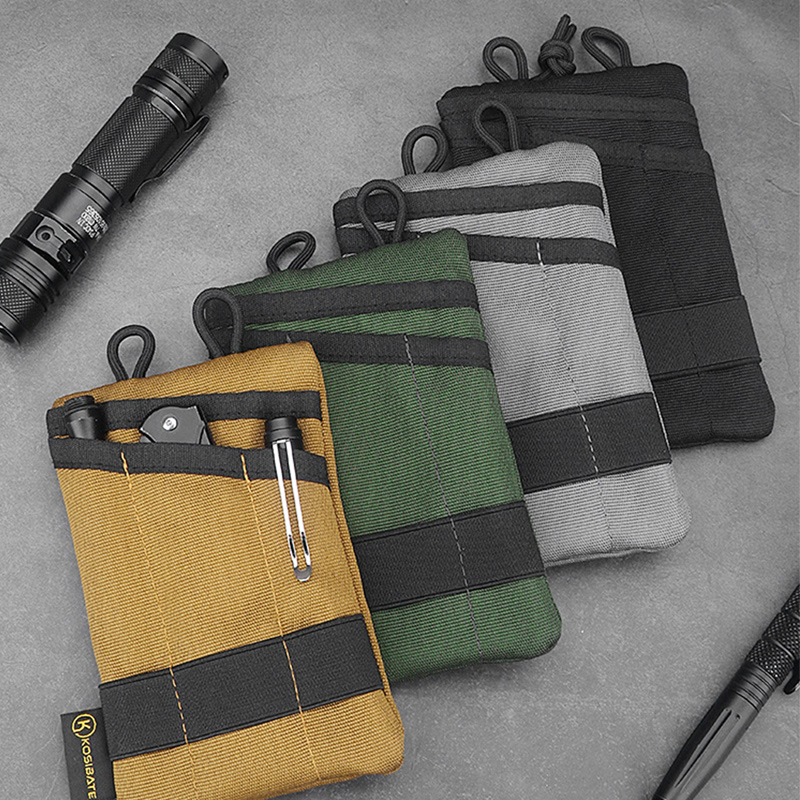 Tactical EDC Pouch Wallet Bag  - Edc Concealed Carry Belt บทวิจารณ์และราคา