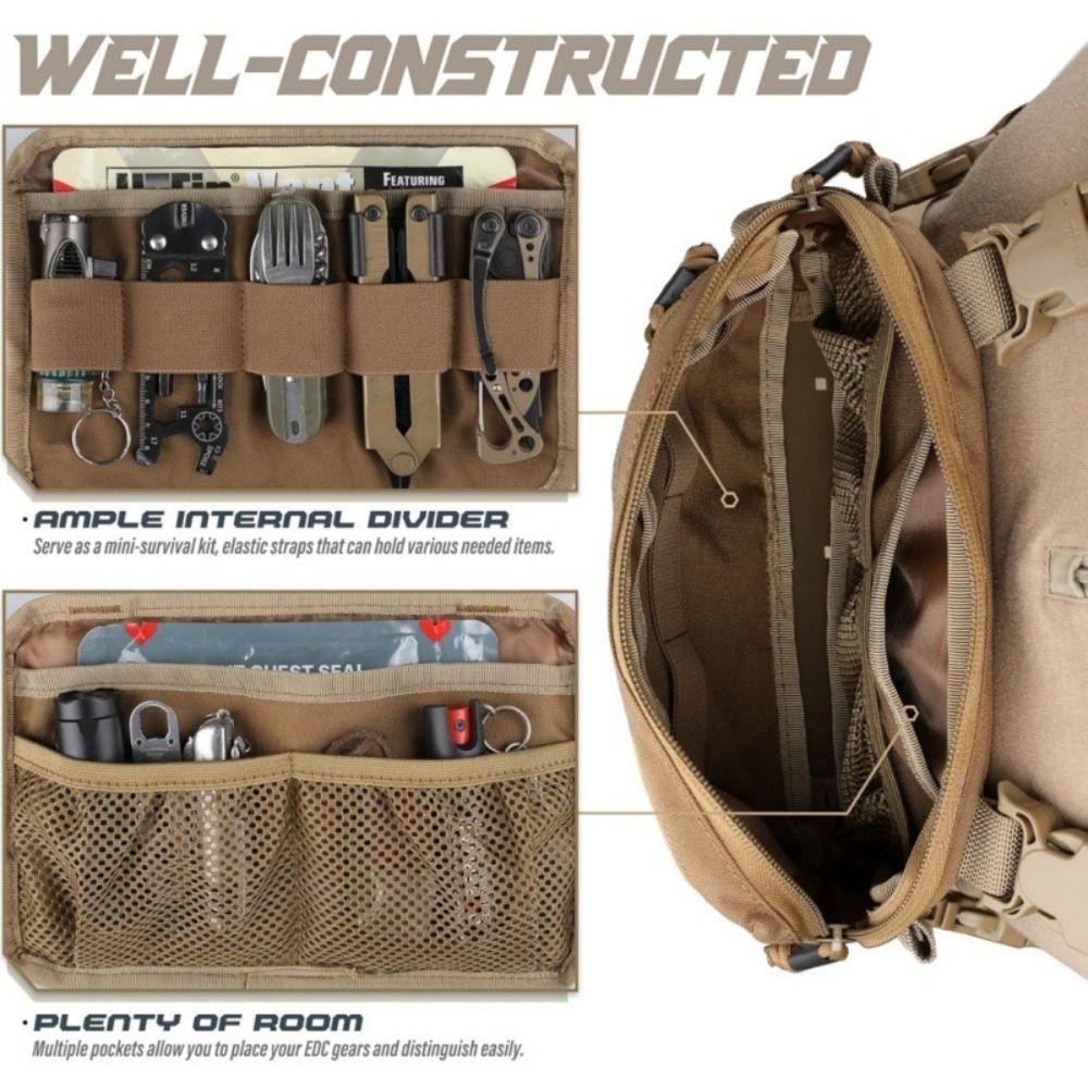 Fashion 1000D Nylon Men Chest  - Edc Deep Carry บทวิจารณ์และราคา