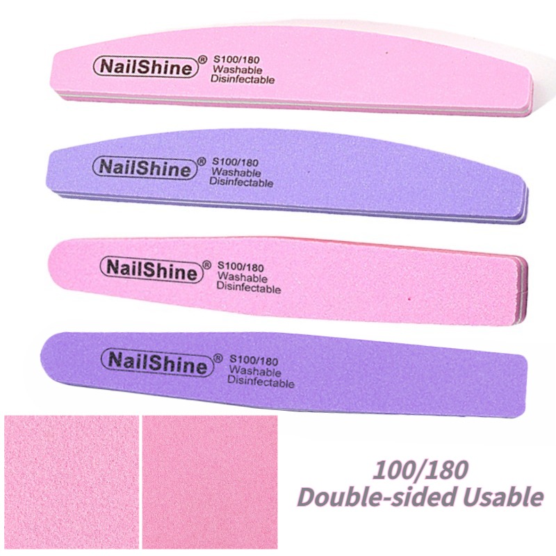 2 5 10PCS Professional Double  - Nail File Titanium บทวิจารณ์และราคา