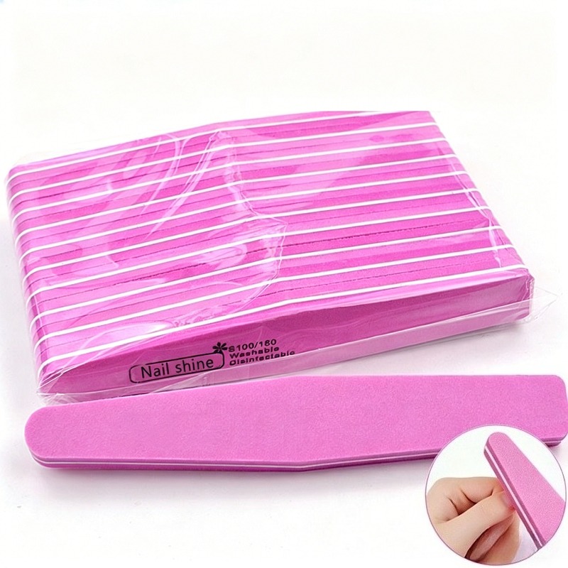2 5 10PCS Professional Double  - Nail File Titanium บทวิจารณ์และราคา