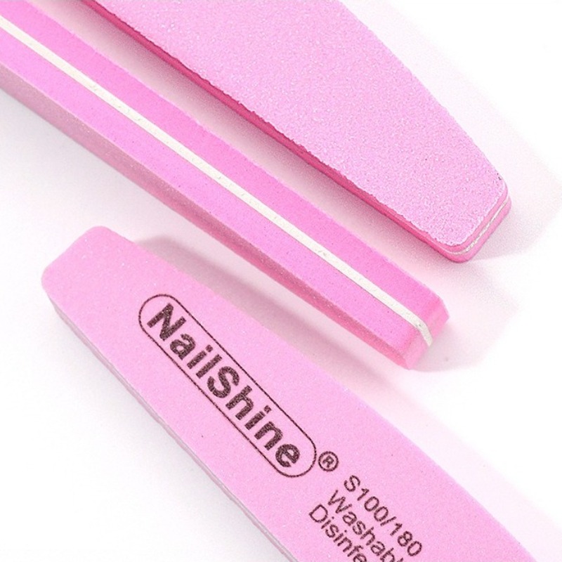 2 5 10PCS Professional Double  - Nail File Titanium บทวิจารณ์และราคา