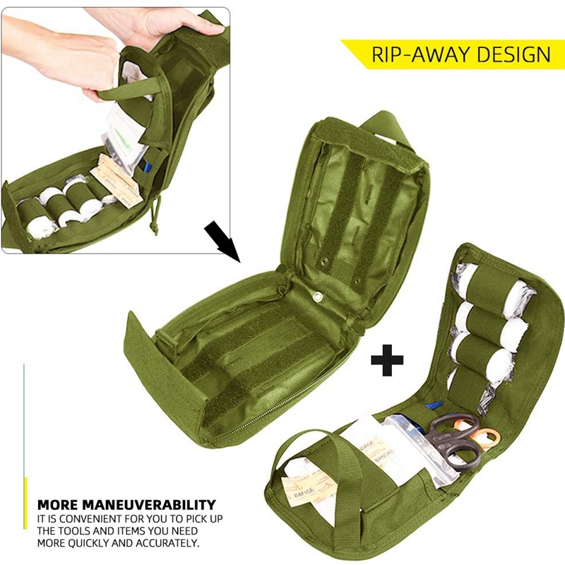 Tactical Molle First Aid Kit M - Edc Deep Carry บทวิจารณ์และราคา