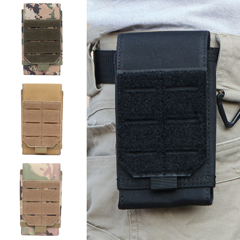 Outdoor Molle Phone Pouch Tact - Edc Deep Carry บทวิจารณ์และราคา