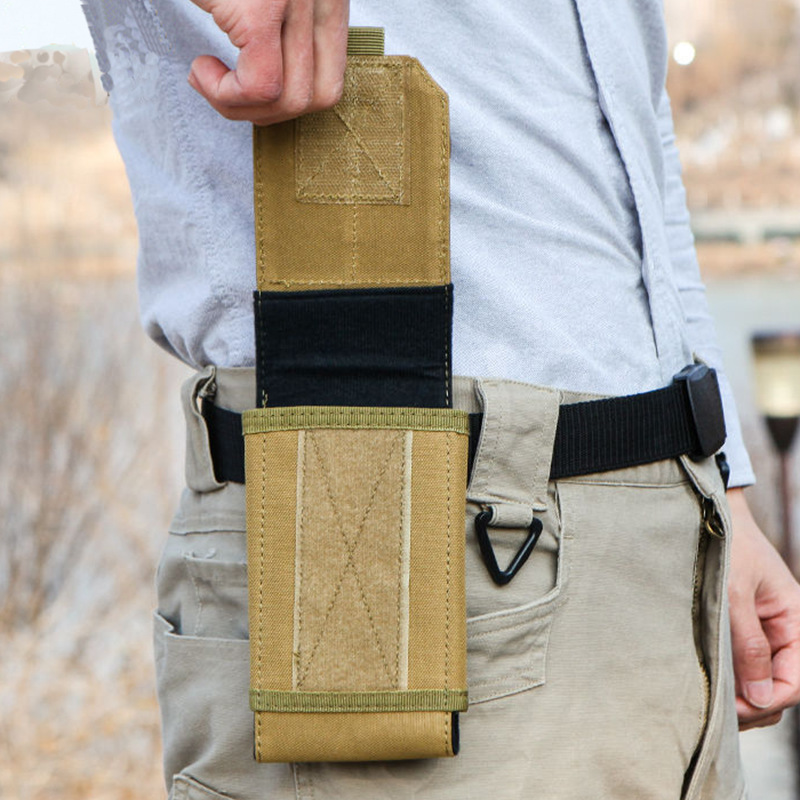 Outdoor Molle Phone Pouch Tact - Edc Deep Carry บทวิจารณ์และราคา