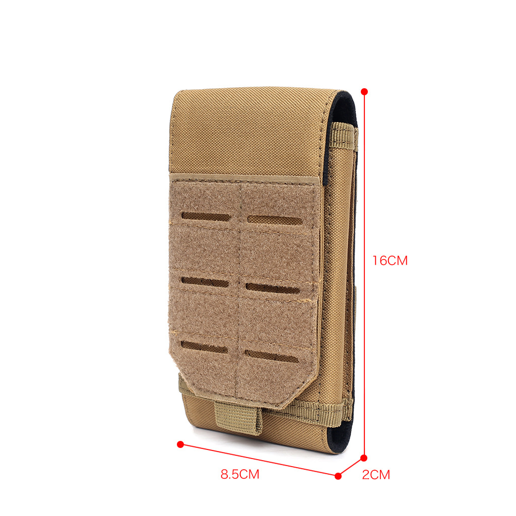 Outdoor Molle Phone Pouch Tact - Edc Deep Carry บทวิจารณ์และราคา