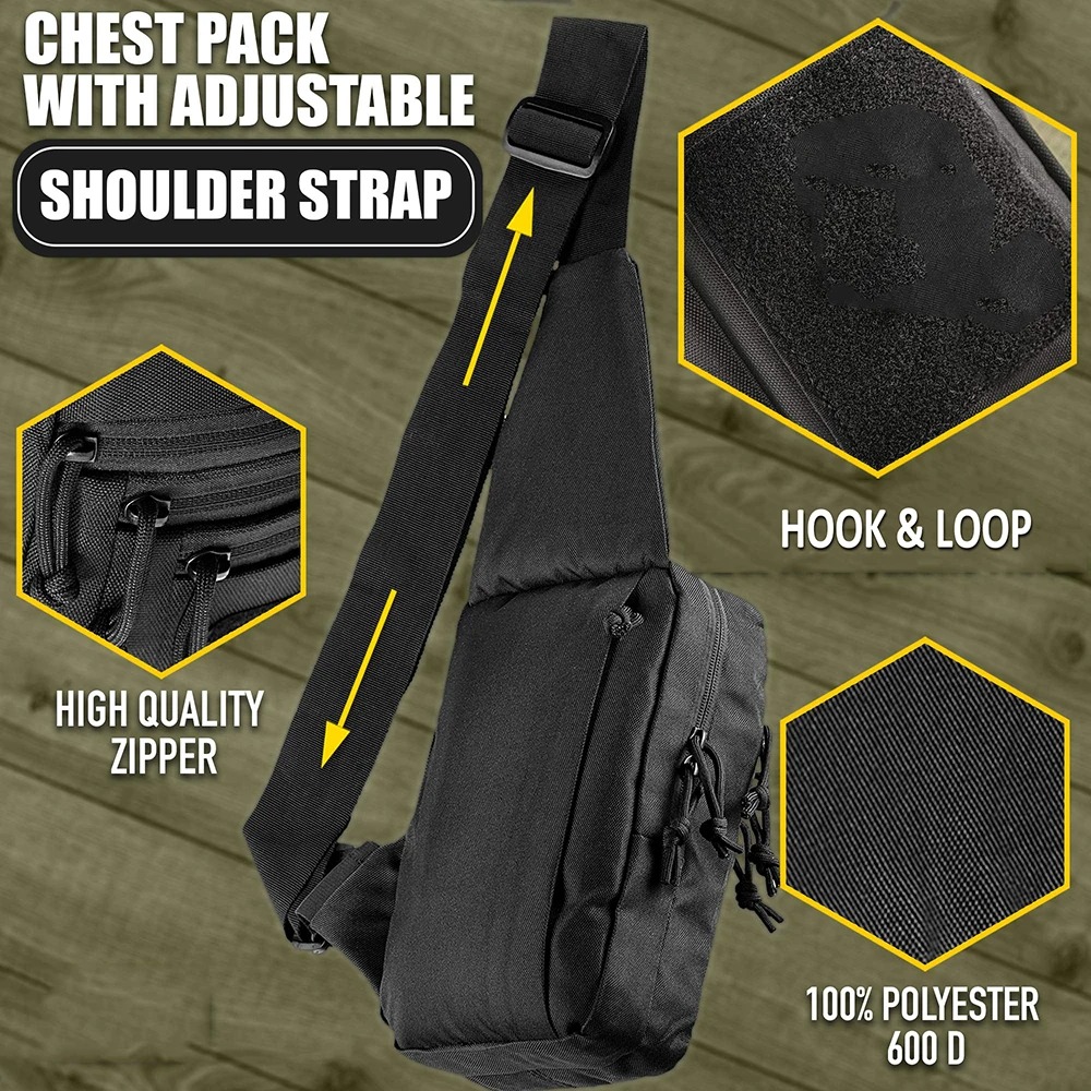 Hunting Crossbody Sling Bag |  - Edc Carry All บทวิจารณ์และราคา