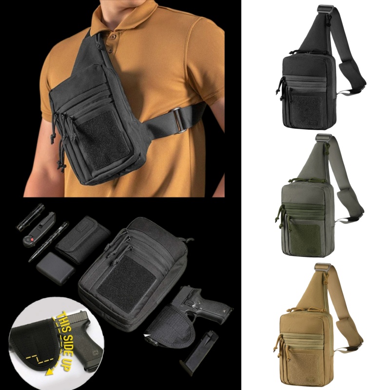Hunting Crossbody Sling Bag |  - Edc Carry All บทวิจารณ์และราคา