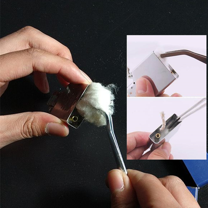 10/30/50pcs Oil Absorbent Cott - Lighter Insert Zippo บทวิจารณ์และราคา