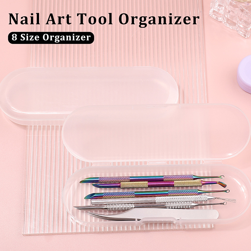 1/8 Pcs Portable Rectangle Nai - Nail File Titanium บทวิจารณ์และราคา
