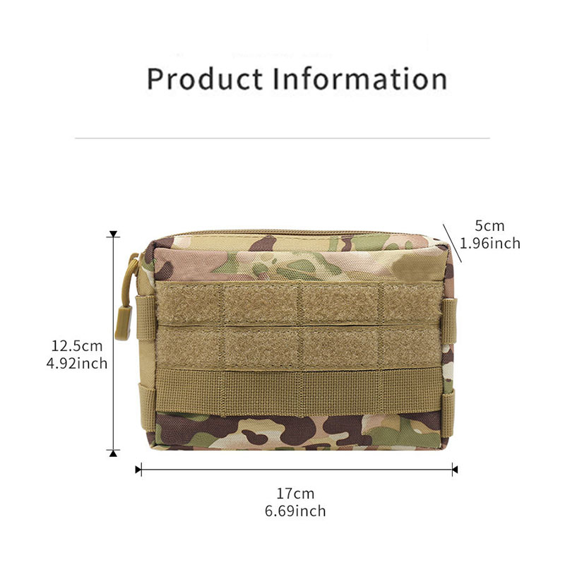 Tactical Molle Waist Pack 600D - Edc Deep Carry บทวิจารณ์และราคา