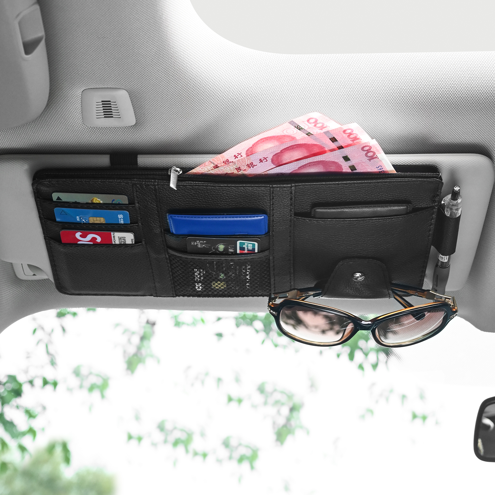 Car Sun Visor Bill Pen Busines - Edc Carry Pen บทวิจารณ์และราคา