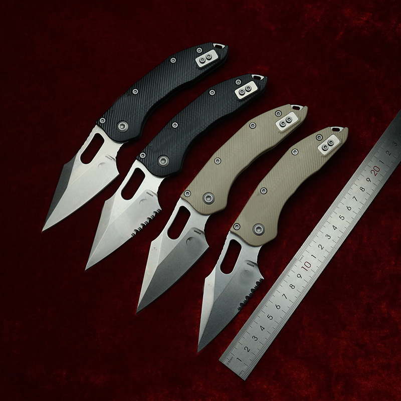 LEMIFSHE  Manual Stitch Textur - Edc Carry Pocket Knife บทวิจารณ์และราคา