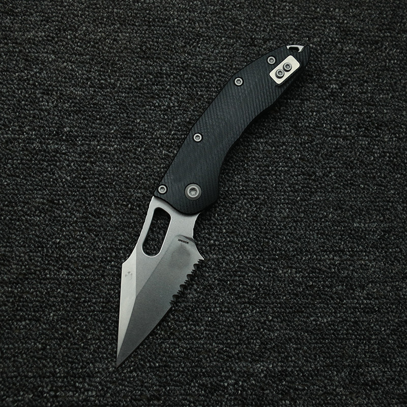 LEMIFSHE  Manual Stitch Textur - Edc Carry Pocket Knife บทวิจารณ์และราคา