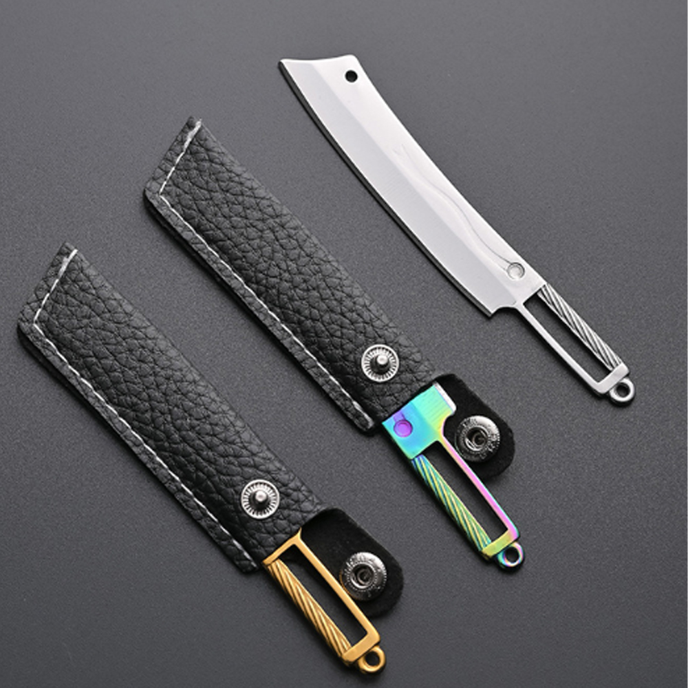 Titanium Mini Knife - Portable - Edc Carry Pocket Knife บทวิจารณ์และราคา