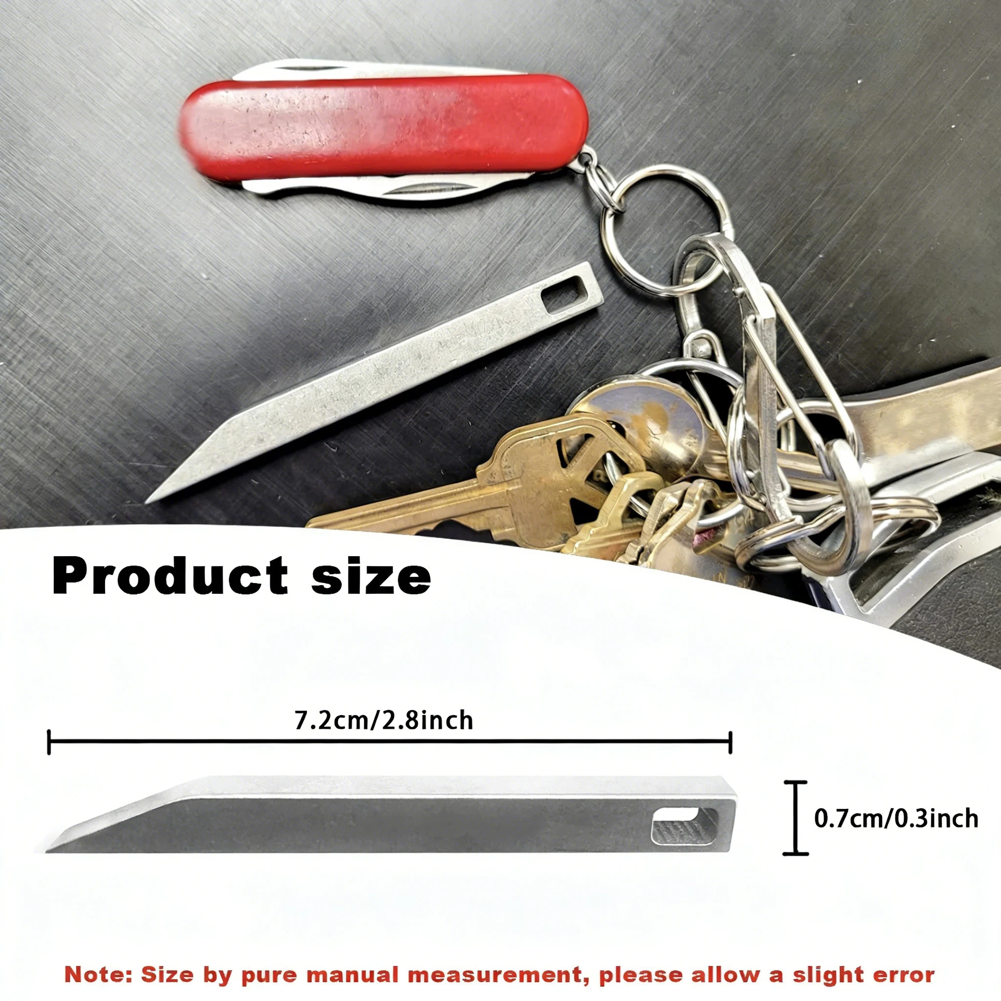 Heavy Duty Keychain Prybar EDC - Edc Everyday Carry บทวิจารณ์และราคา