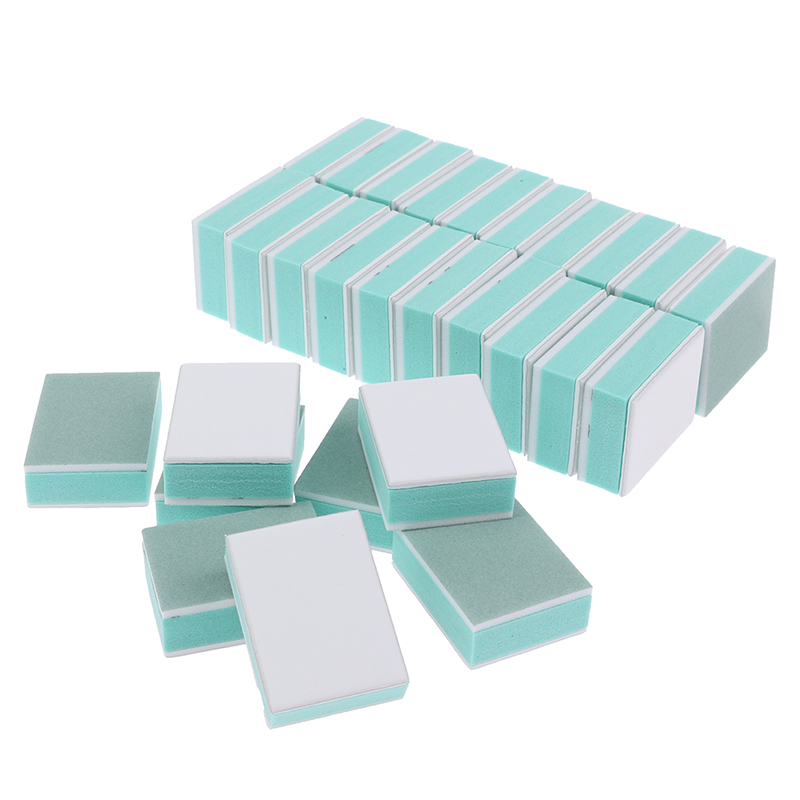 50 Pcs/lot Mini Nail Buffer Bl - Nail File Titanium บทวิจารณ์และราคา
