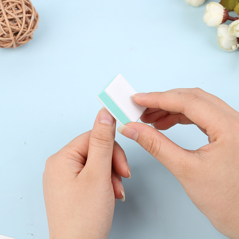 50 Pcs/lot Mini Nail Buffer Bl - Nail File Titanium บทวิจารณ์และราคา