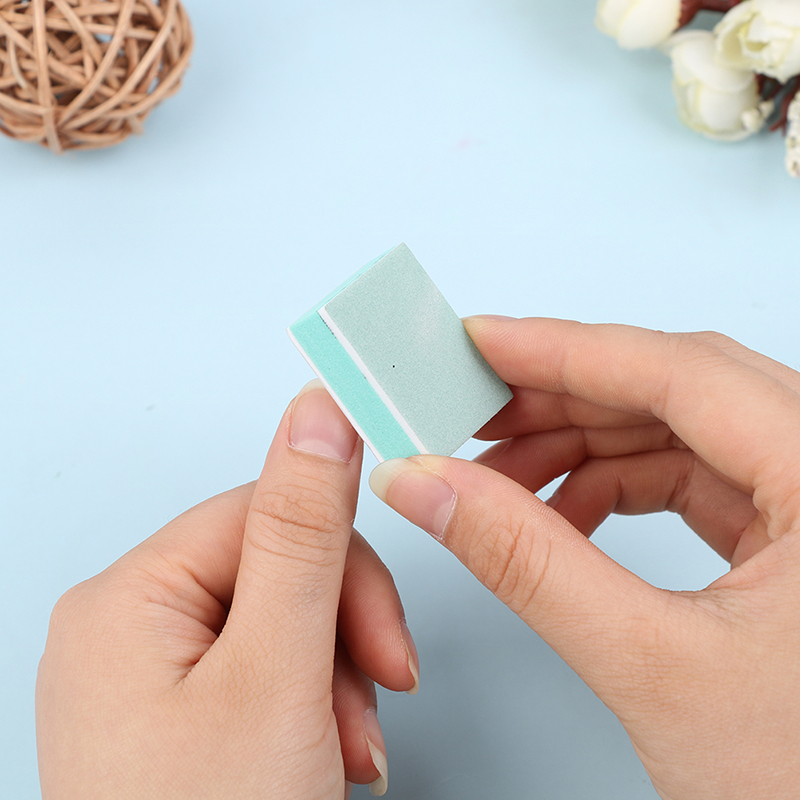 50 Pcs/lot Mini Nail Buffer Bl - Nail File Titanium บทวิจารณ์และราคา
