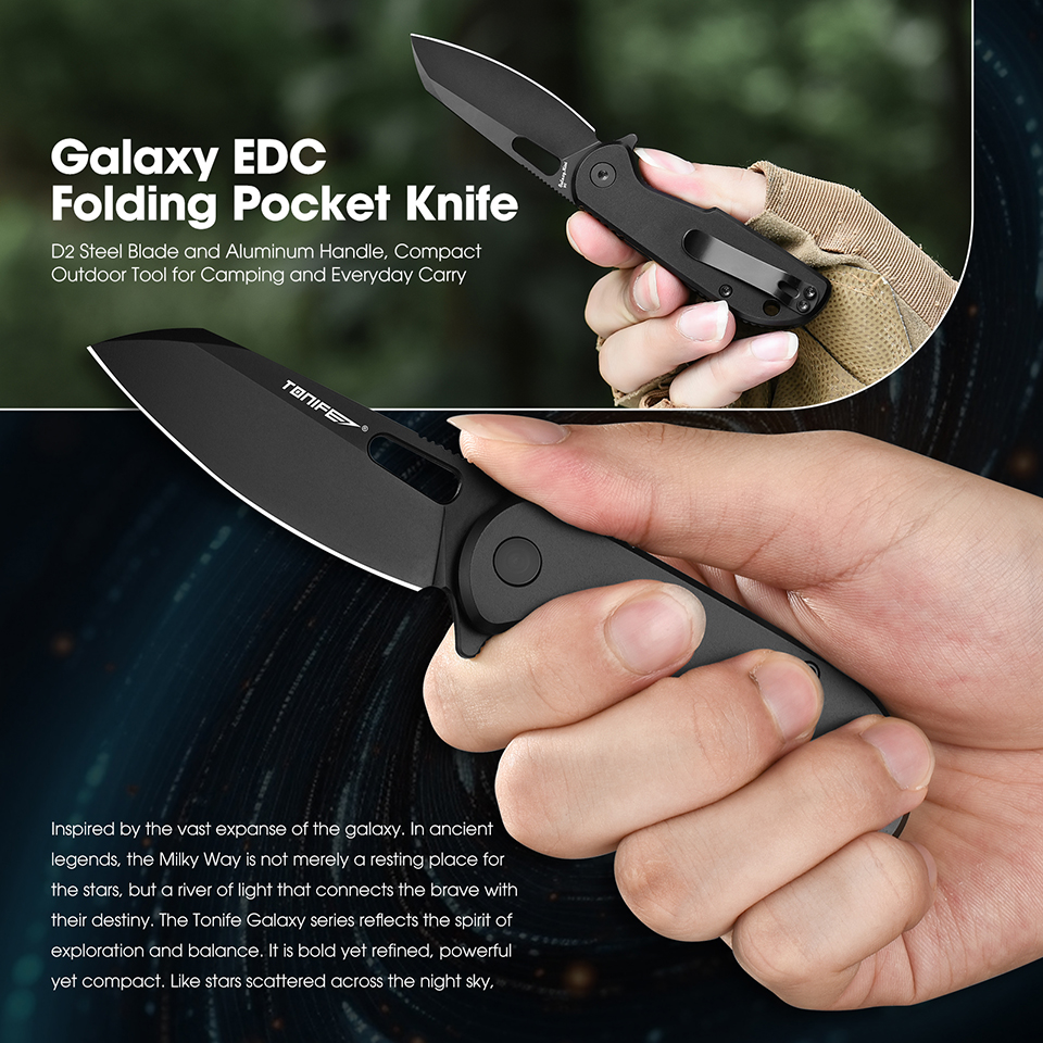 TONIFE Galaxy Mini CKT9205 Fol - Edc Carry Pocket Knife บทวิจารณ์และราคา