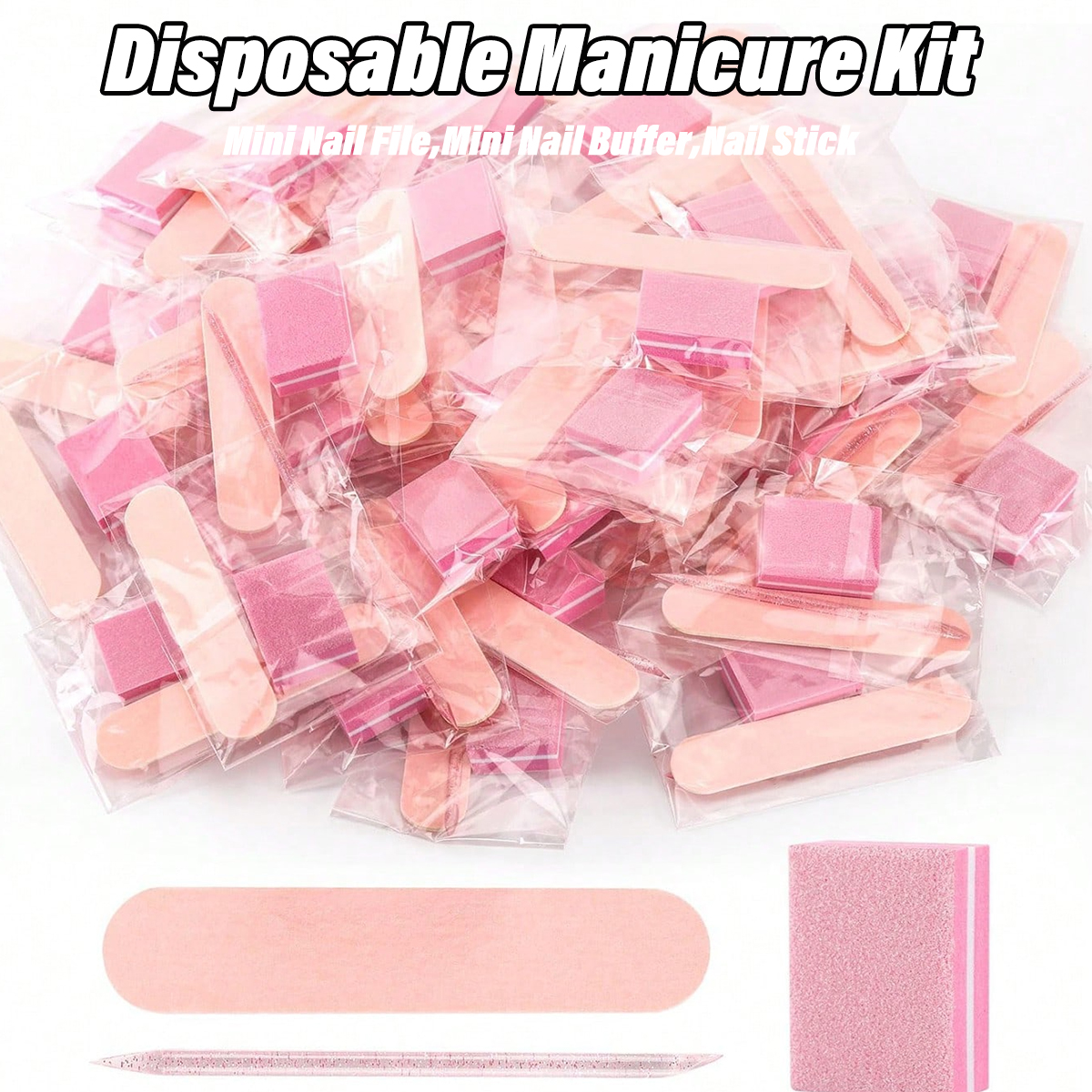 Manicure Kits, Individually Pa - Nail File Titanium บทวิจารณ์และราคา