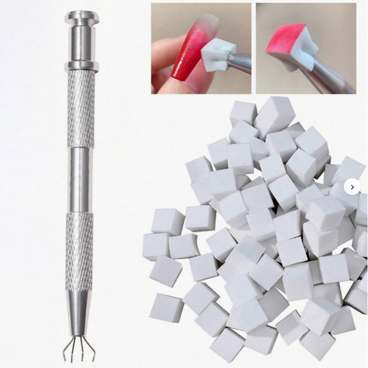 1set 100pcs Nail care gradual  - Nail File Titanium บทวิจารณ์และราคา