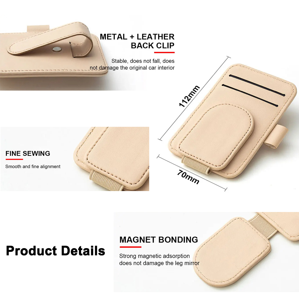 Multifunctional Pu Leather Car - Edc Carry Pen บทวิจารณ์และราคา
