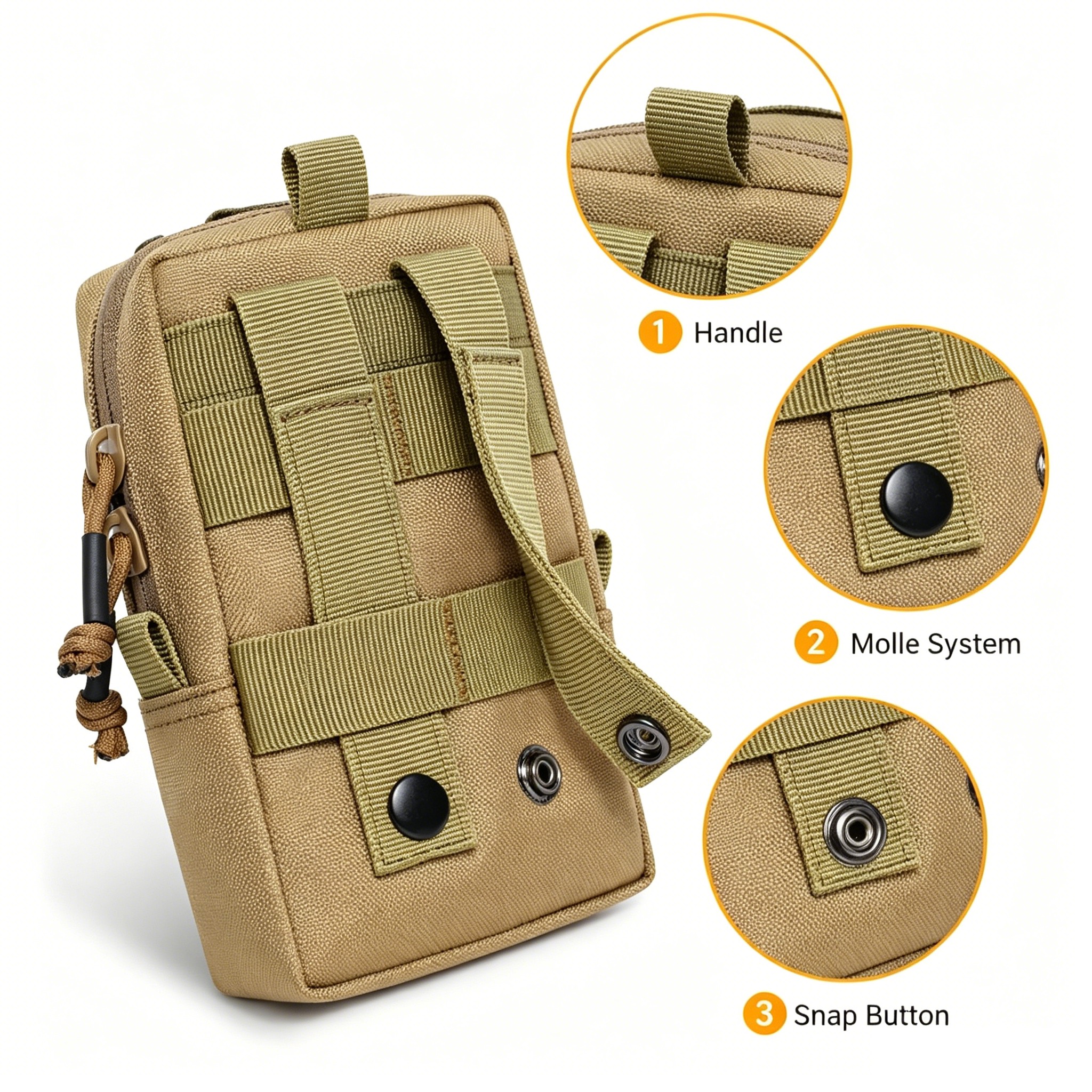 1000D Multipurpose Tactical MO - Edc Everyday Carry Bag บทวิจารณ์และราคา