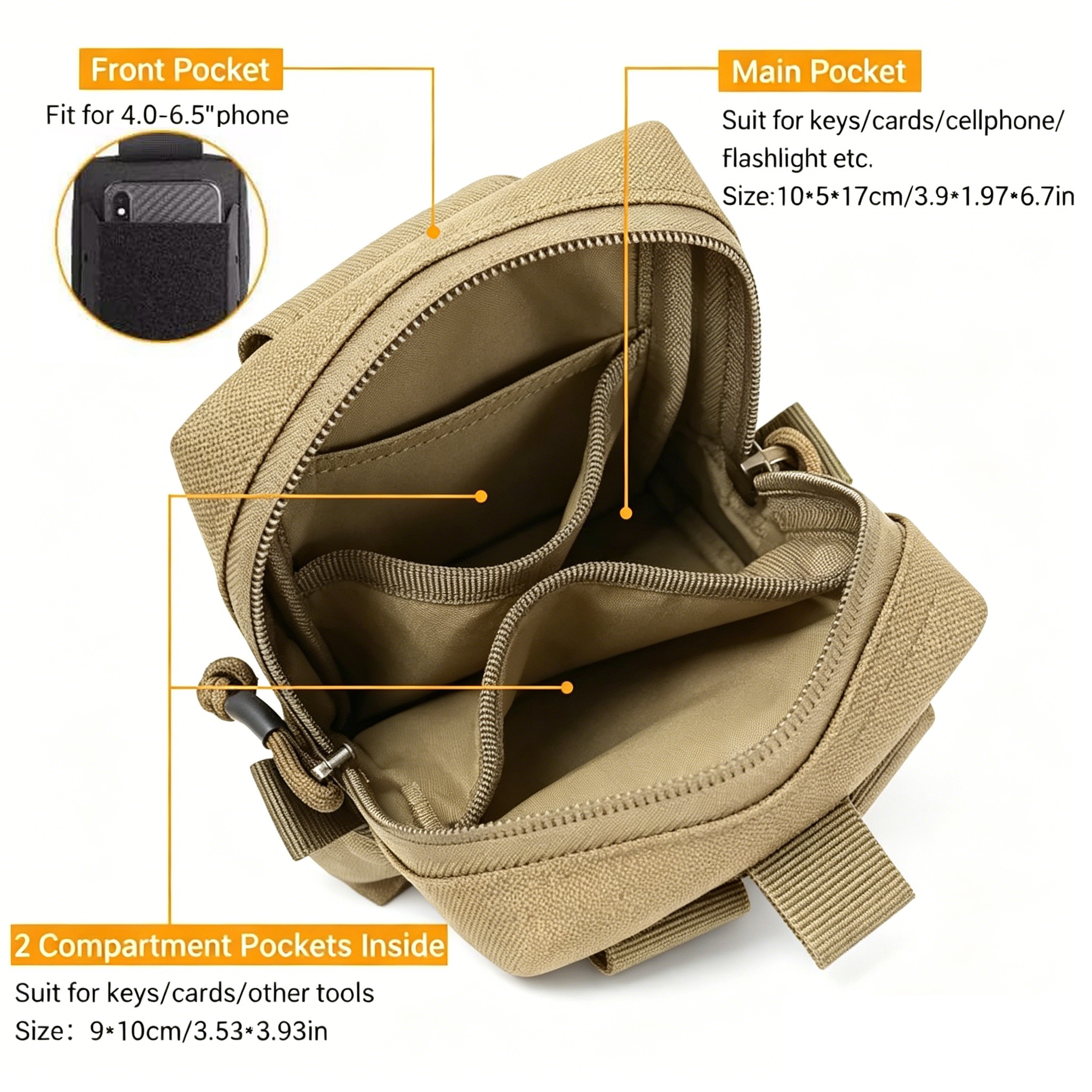 1000D Multipurpose Tactical MO - Edc Everyday Carry Bag บทวิจารณ์และราคา
